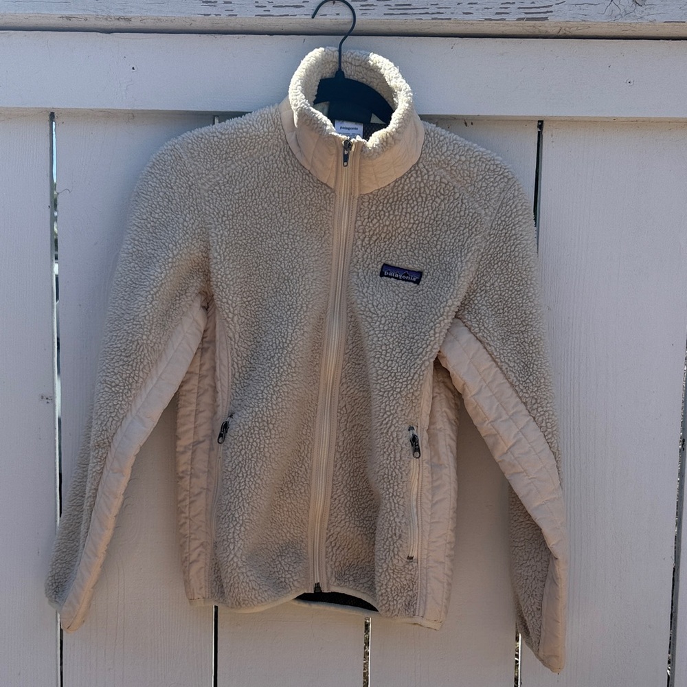 Patagonia Vintage Women’s Tan Fleece XS